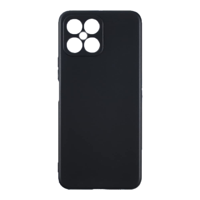 Soft-touch бампер KST Silicone Cover для Honor X8 2022 черный