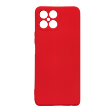 Soft-touch бампер KST Silicone Cover для Honor X8 4G 2022 красный