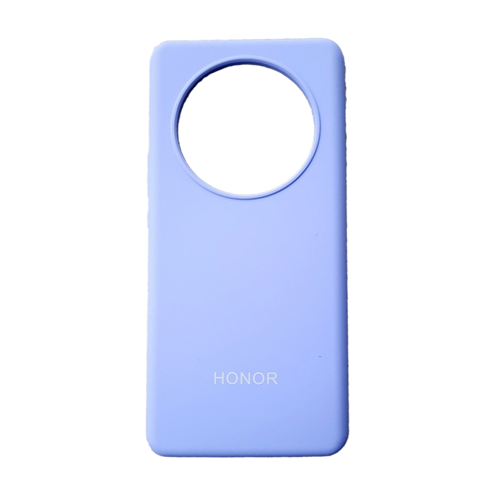 Soft-touch бампер KST Silicone Cover для Honor X9b / X50 фиалковый с закрытым низом
