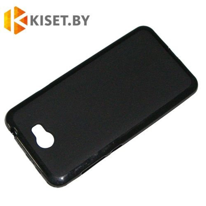 Силиконовый чехол матовый для Huawei Y5 II/Y6 II Compact, черный