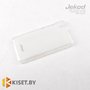 Силиконовый чехол Jekod с защитной пленкой для Huawei Ascend G630, белый