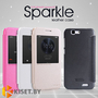 Чехол Nillkin Sparkle для Huawei Ascend G7, золотой