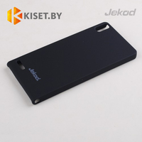 Пластиковый бампер Jekod и защитная пленка для Huawei Ascend P2, черный
