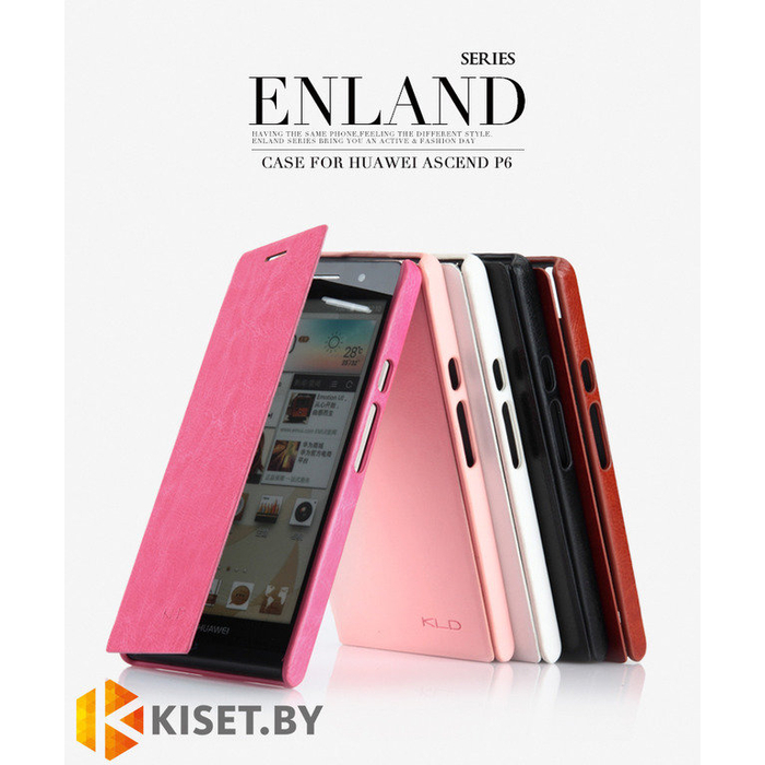 Чехол Enland для Huawei Ascend P6, белый