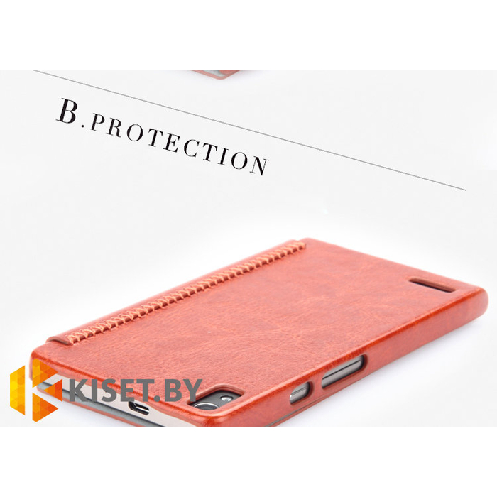 Чехол Enland для Huawei Ascend P6, белый