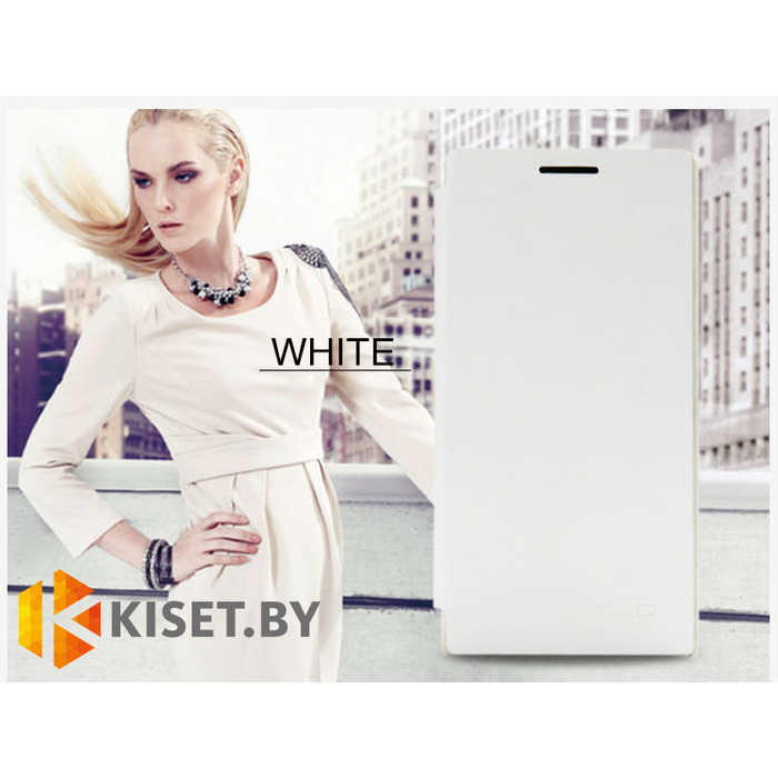 Чехол Enland для Huawei Ascend P6, белый