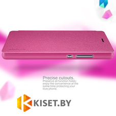 Чехол Nillkin Sparkle для Huawei Ascend P8 Lite 2015, розовый