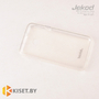 Силиконовый чехол Jekod с защитной пленкой для Huawei Ascend Y330, белый