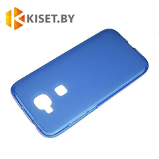 Силиконовый чехол KST MC для Huawei G7 Plus / G8 синий матовый