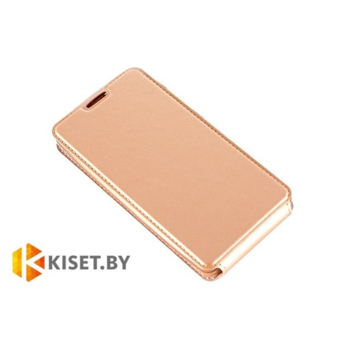 Чехол-книжка Experts SLIM Flip case для Huawei G7 Plus / G8 / GX8, золотой