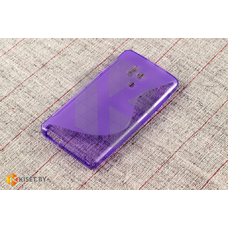 Силиконовый чехол для Huawei Honor 3, фиолетовый