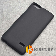 Силиконовый чехол KST MC для Huawei Honor 4C (G Play mini) черный матовый