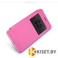 Чехол Nillkin Sparkle для Huawei Honor 6 Plus, розовый
