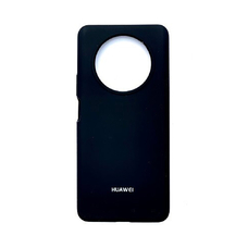 Soft-touch бампер KST Silicone Cover для Honor X9 4G / 5G / Magic4 Lite / X30 2022 черный с закрытым низом