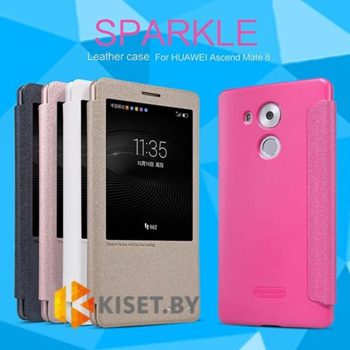 Чехол Nillkin Sparkle для Huawei Mate 8, черный
