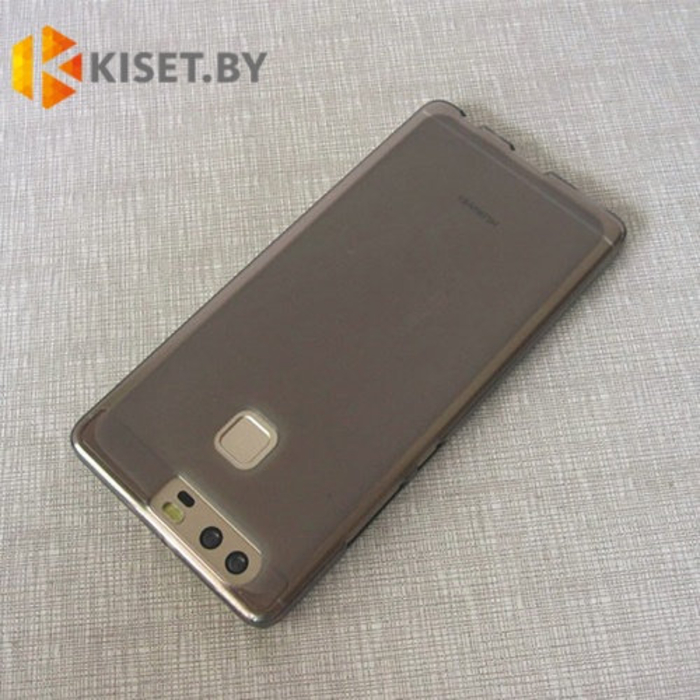 Силиконовый чехол матовый для Huawei P9, черный