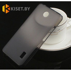 Силиконовый чехол KST MC для Huawei Y635 черный матовый