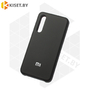 Soft-touch бампер KST Silicone Cover для Xiaomi Mi 9se черный