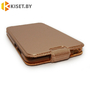 Чехол-книжка Experts SLIM Flip case для Huawei Y5 Prime (2018) / Honor 7A / Y5 Lite золотой