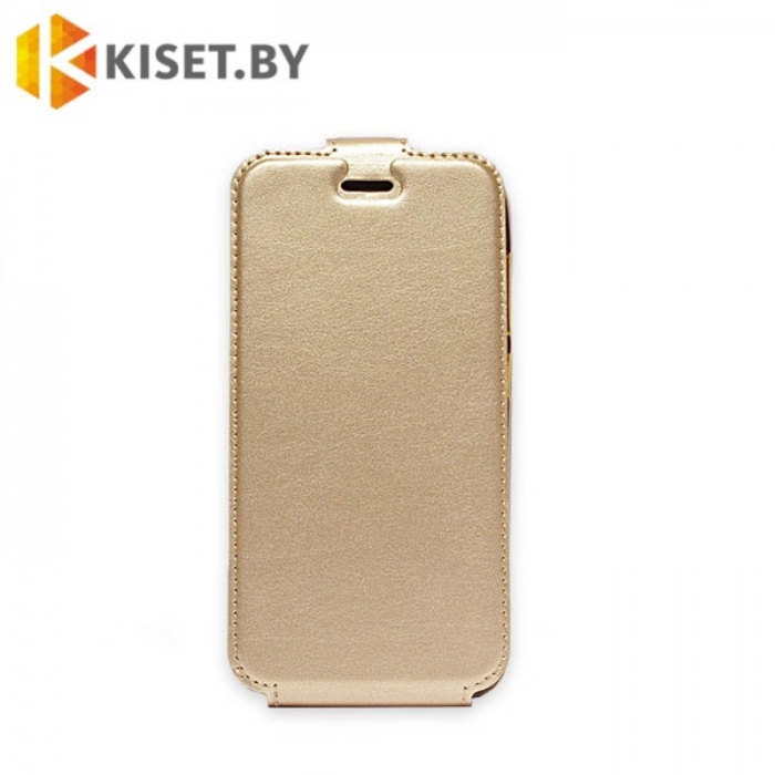 Чехол-книжка Experts SLIM Flip case для Huawei Y5 Prime (2018) / Honor 7A / Y5 Lite золотой
