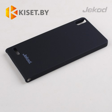 Пластиковый бампер Jekod и защитная пленка для Huawei Ascend Y310, черный