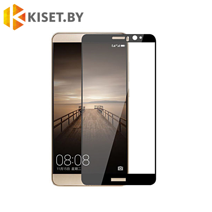 Защитное стекло полной проклейки Full glue для Huawei Mate 9 (MHA-L29) черное