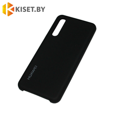 Soft-touch бампер KST Silicone Cover для Huawei P20 Pro черный