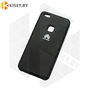 Soft-touch бампер KST Silicone Cover для Huawei P10 Lite черный