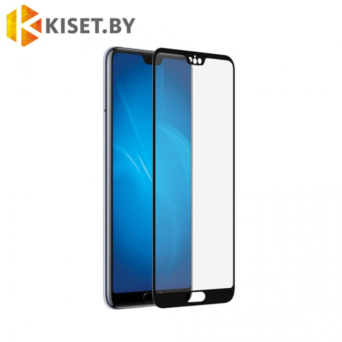 Защитное стекло полной проклейки Full glue для Huawei P20 (EML-L29) черное