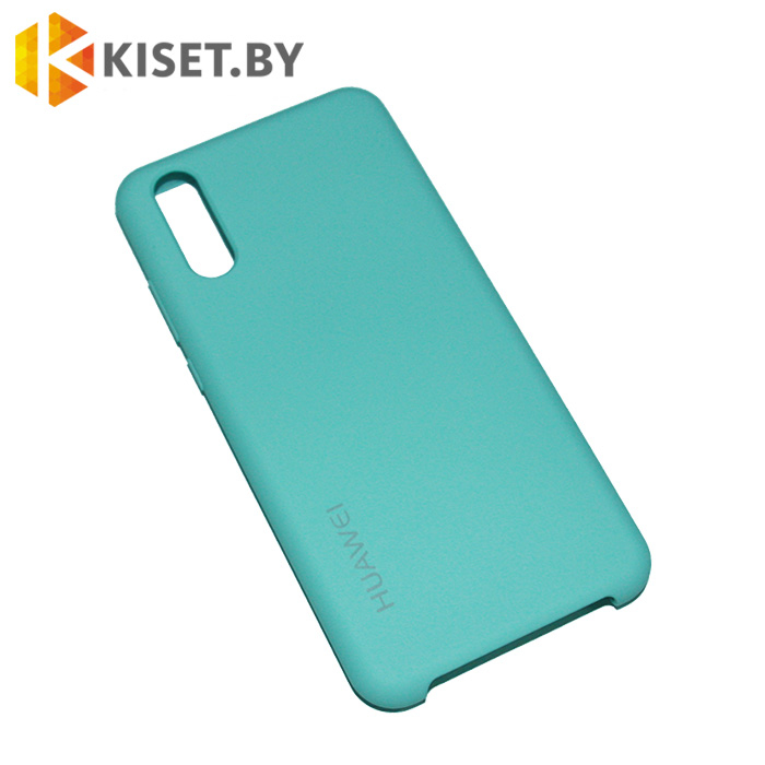Soft-touch бампер Silicone Cover для Huawei P20 бирюзовый