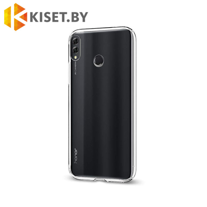 Силиконовый чехол Ultra Thin TPU для Honor 8X прозрачный