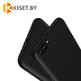 Силиконовый чехол матовый для Huawei Honor 9, черный