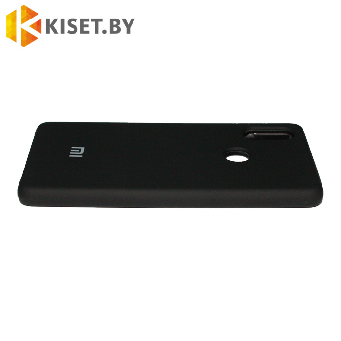 Soft-touch бампер Silicone Cover для Xiaomi Mi8 черный
