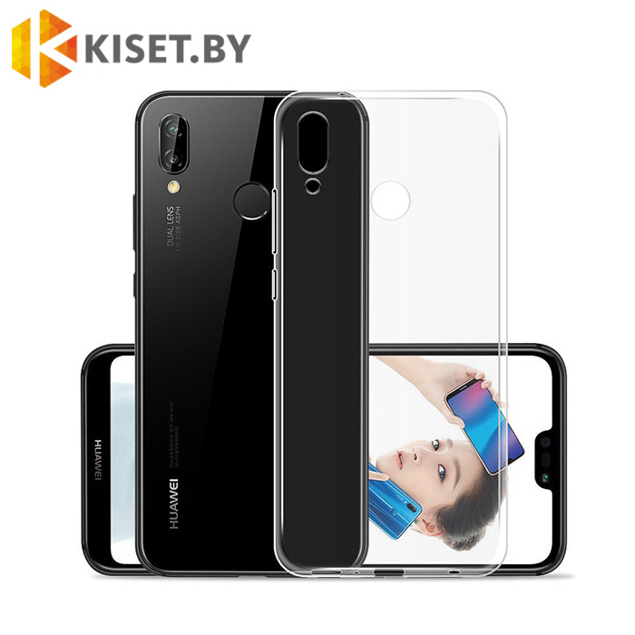 Силиконовый чехол Ultra Thin TPU для Huawei Nova 3 прозрачный