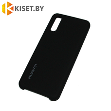 Soft-touch бампер KST Silicone Cover для Huawei P20 черный