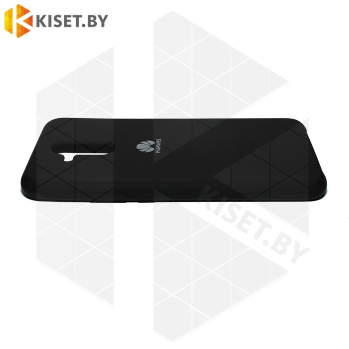 Soft-touch бампер Silicone Cover для Huawei Mate 20 Lite черный