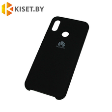 Soft-touch бампер KST Silicone Cover для Huawei P20 Lite черный