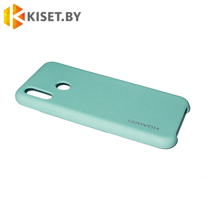 Soft-touch бампер Silicone Cover для Huawei P20 Lite бирюзовый