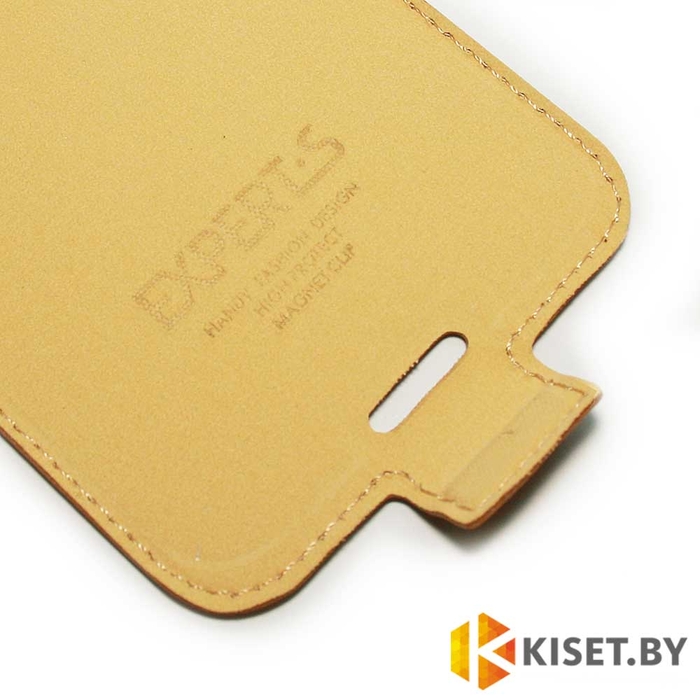 Чехол-книжка Experts SLIM Flip case для Huawei Y5 Prime (2018) / Honor 7A / Y5 Lite золотой