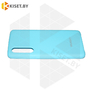 Soft-touch бампер Silicone Cover для Huawei P30 голубой