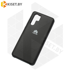 Soft-touch бампер KST Silicone Cover для Huawei P30 Pro черный