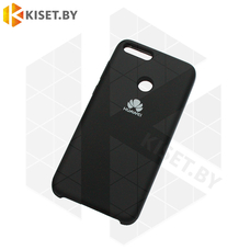 Soft-touch бампер KST Silicone Cover для Huawei P Smart / Enjoy 7S черный