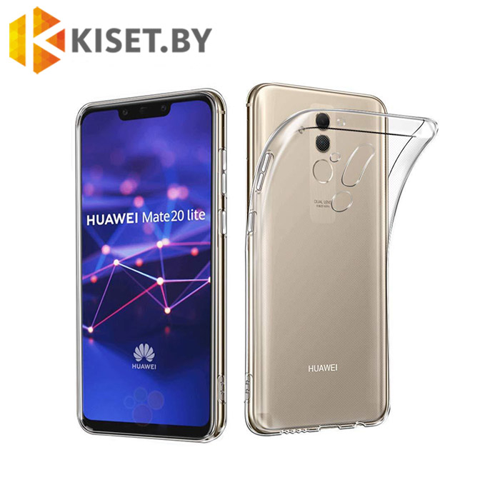 Силиконовый чехол Ultra Thin TPU для Huawei Mate 20 Lite прозрачный