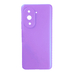 Soft-touch бампер KST Silicone Cover для Huawei Nova 10 фиалковый с закрытым низом