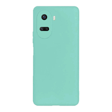 Soft-touch бампер KST Silicone Cover для Huawei Nova 11 SE мятный с закрытым низом