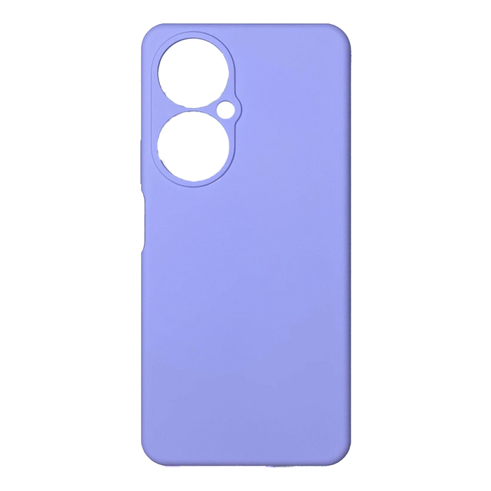 Soft-touch бампер KST Silicone Cover для Huawei Nova 11i фиалковый с закрытым низом