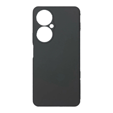Soft-touch бампер KST Silicone Cover для Huawei Nova 11i черный с закрытым низом