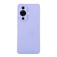 Soft-touch бампер KST Silicone Cover для Huawei Nova 12 Lite фиалковый с закрытым низом