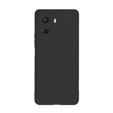 Soft-touch бампер KST Silicone Cover для Huawei Nova 12SE черный с закрытым низом