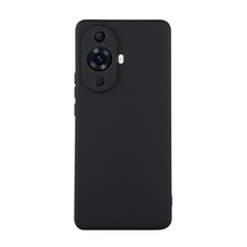 Soft-touch бампер KST Silicone Cover для Huawei Nova 12S черный с закрытым низом